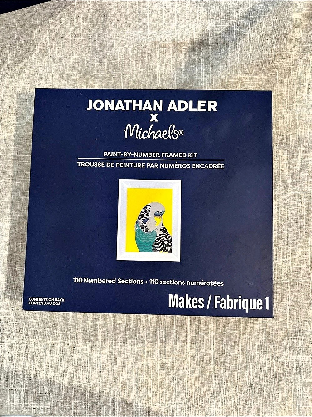 Jonathan Adler Michaels Paint-by-Number Framed Kit Paint-by-Number Kit NWT